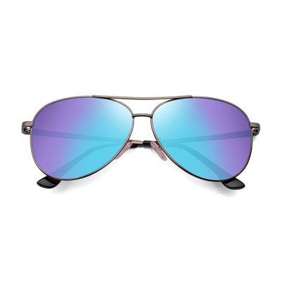 Pilestone Color Blind Glasses for Red-Green/Blue-Yellow Color Vision Deficiency Indoor/Outdoor Use ~ Pick Yours (Aviator TP-035 Lens B for Strong Red-Green Deficiency)