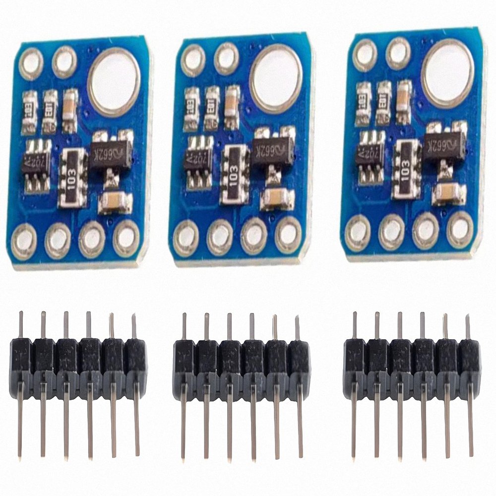 PAMEENCOS 3 pcs GY-530 VL53L0X Laser Ranging Sensor ToF Ranging Time-of-Flight Ranging Sensor Module, Time-of-Flight Ranging and Gesture Detection Sensor Module
