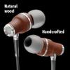 Symphonized iPhone Earphones Wired Deep Bass Sound, 3D Sound, Microphone Volume Control, 90% Noise Cancelling, Bubinga Wooden Type C Devices, iPhone 15 to 17 & Android (USB C) Earbuds (Jet Black) view 3