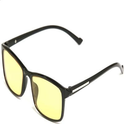 Pilestone Color Blind Glasses for Red-Green/Blue-Yellow Color Vision Deficiency Indoor/Outdoor Use ~ Pick Yours (Casual TP-009 for Yellow Deficiency)
