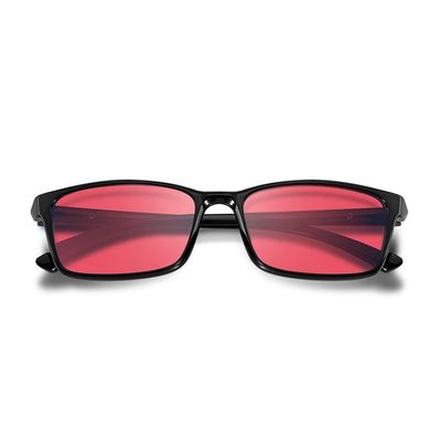 Pilestone Color Blind Glasses for Red-Green/Blue-Yellow Color Vision Deficiency Indoor/Outdoor Use ~ Pick Yours (Casual GM-2 Lens D for Red Deficiency)
