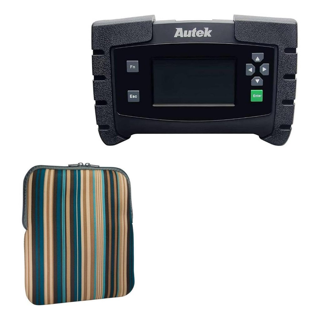 BoxWave Case Compatible with Bosscomm IKEY-820 (4.3 in) - Chic Pouch, Retro 70's Design Neoprene Slip Sleeve - City Lights