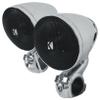 Audiosavings Bundle: (2) Kicker 47PSM34 3" 100w PSM Motorcycle/ATV Handlebar Speakers in Chrome PSM34 Bundle with Rockville Rock Everywhere Portable Bluetooth Speaker/Wireless Link (2 Items) view 4