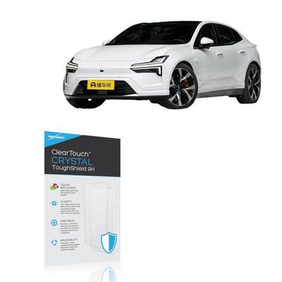 BoxWave Screen Protector Compatible with Polestar 2024 Polestar 4 Display (15.4 in) - ClearTouch Crystal ToughShield 9H (2-Pack), Clear 9H Tough Flexible Film Screen Protector