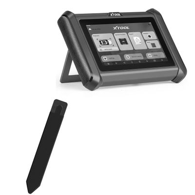 BoxWave Stylus Pouch Compatible with XTool D7S (7 in) - Stylus PortaPouch, Pen Stylii Holder Carrier Portable Self-Adhesive - Jet Black
