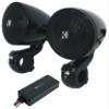 Audiosavings Bundle: (2) Kicker 47PSMB32 3" 100w PSM Motorcycle/ATV Handlebar Speakers in Black PSMB32 Bundle with Rockville ATV220 2 Channel UTV/Motorcycle Bluetooth Amplifier IP65 Micro (2 Items) view 1