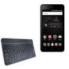 BoxWave Keyboard Compatible with QMobile Noir i6 Metal HD - SlimKeys Bluetooth Keyboard, Portable Thin with Chiclet-Style Keys - Jet Black view 1