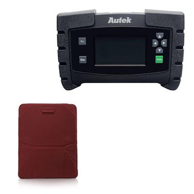 BoxWave Case Compatible with Bosscomm IKEY-820 (4.3 in) - Velvet Pouch Stand, Velour Slip Sleeve Built-in Foldable Kickstand - Burgundy