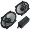 Audiosavings Bundle: Pair Kicker 48PSC574 5x7 Saddlebag Speakers for 2006-Up Harley Davidson PSC57 Bundle with Rockville ATV220 2 Channel UTV/Motorcycle Bluetooth Amplifier IP65 Micro Amp (2 Items) view 1
