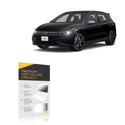 BoxWave Screen Protector Compatible with Volkswagen 2024 Golf R Display (10 in) - ClearTouch Anti-Glare Privacy (2-Pack), Privacy Screen Protector Flexible Film Anti-Glare