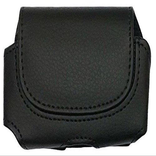 SNK Pouch Case with Belt Clip for Dexcom G7 Receiver - Silicone Cover with Protective Case (H2-Black)