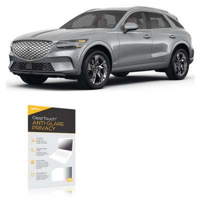 BoxWave Screen Protector Compatible with Genesis 2024 Electrified GV70 Cluster Display (12.3 in) - ClearTouch Anti-Glare Privacy (2-Pack), Privacy Screen Protector Flexible Film Anti-Glare