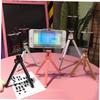 OSALADI 3pcs Portable Small Tripod for Cell Phone Camera Retractable Legs Black Easy to Adjust view 3