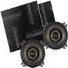 KICKER 51KSC404 4" KS 2-Way Speakers with Vixen Go Sound Deadener for Cars 80 mil, Butyl Rubber Deadening Material (2 Sheets, 1.3 sq ft Total) view 1