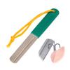 Gogogmee Professional Double-Sided Fishing Hook Sharpener File with Coated Handle for Easy Use Portable Sharpening Stone for Fishing Hooks and Tackle Accessories Tool view 3