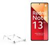 BoxWave Stand and Mount Compatible with Xiaomi Redmi Note 13 Pro 4G - Pocket Aluminum Stand 3-in-1, Portable Multi Angle Viewing Riser - Metallic Silver view 1