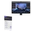 BoxWave Screen Protector Compatible with Peloton Row - ClearTouch ImpactShield (2-Pack), Impenetrable Screen Protector Flexible Film view 1
