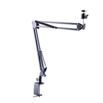Projector Mount Universal Projector Stand Desktop Bedside Hole Free Projector Folding Universal Wall Projector Universal Telescopic Projector for Home Office Adjustable Office Projector Stand ( Color
