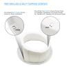 RECOIL USP65W Pairs of 6.5-Inch Speaker Pods, Universal 6.5 Angled Speaker Boxes, Surface Mount with Gaskets, White Enclosures Compatible with Marine, UTVs, Boats, RVs, Cars, Trailers view 2