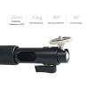 Projector Mount Projector Bracket Hoisting Wall Hanging Bracket Projector Hanger Universal Telescopic Hanging Bracket Projector Stand Adjustable Office Projector Stand ( Size : PH45-120 (67-120cm) bla view 3