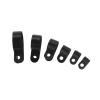 200PCS/Box R-Type Nylon Cable Clamp Plastic P Clips Fasteners Cable Mounting Fix Hardware Tools view 3