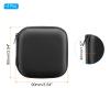 PATIKIL 3.54x3.54 Electronic Organizer Case, 2Pcs EVA Hard Waterproof Square Travel Carrying Case with Zipper for Digital Multimeter, Camera, Charger Cord, Earphone, Black view 2
