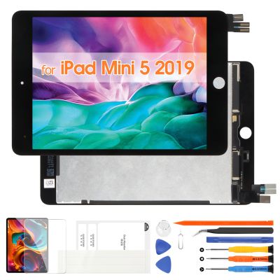 Screen Replacement for iPad Mini 5th Generation 2019, LCD Display Kits for iPad Mini 5 2019 A2126 A2124 A2133 A2125 7.9" Glass Panel Sensor Touch Screen Digitizer with Tools & Screen Protector