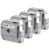 4 Black + 4 Clear Compatible with Brother Ptouch Label Maker M Tape 12mm 0.47'' 1/2'' M-K131 M-335 Label Tape for Brother PTouch PTM95 PT-65 PT-70 PT-70bm PT-45 view 2