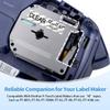 4 Black + 4 Clear Compatible with Brother Ptouch Label Maker M Tape 12mm 0.47'' 1/2'' M-K131 M-335 Label Tape for Brother PTouch PTM95 PT-65 PT-70 PT-70bm PT-45 view 4