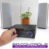 Pyle Waterproof Wall Mount Speaker System - 5.25 Inch Active + Passive Pair Wireless Bluetooth & Stereo Power Amplifier 200 W Peak w/Bluetooth Wireless, LED Display view 3