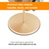 BEVCEFCC Headset Holder Stand Headphone Holder with Wood and Aluminum Desktop Headphone Stand Headset Stand for Desk with Solid Heavy Base Wood Headphones Stand for All Headphone Sizes (Gold) view 4
