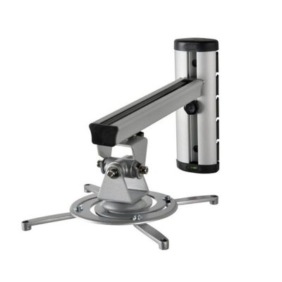 SONGCHAO Projector Mount Universal Projector Stand Aluminum Alloy 360 Projector Wall Mount Full Motion Retractable Universal Projector Hanger Bracket Adjustable Office Projector Stand (Color : A)