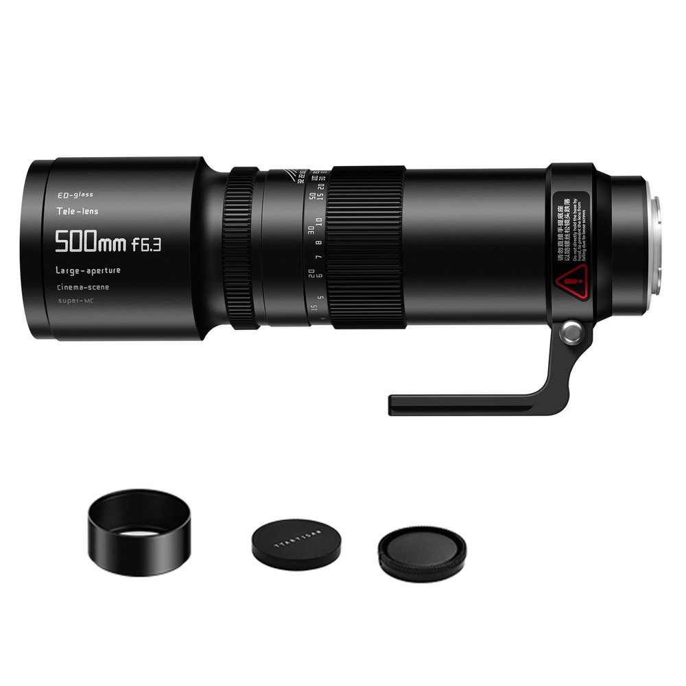 TTArtisan 500mm F6.3 Telephoto Lens Full Frame Large Aperture Wide-Angle Camera Lense Compatible with Canon EF Mount SLR Cameras EOS-1D X Mark IIIEOS 5D Mark IVEOS 6D Mark IV
