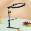 Erice Phone Stand with Light, Adjustable Selfie Phone Tripod with Light, Camera Stand, Phone Bracket, Photo Accessories, Recording Equipment for Cooking, Vlogging, Live Streaming (B) view 3
