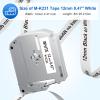 4 Black + 4 White Compatible with Brother M Tape 12mm 0.47'' 1/2'' M-K231 M-K335 Label Tape for Brother Ptouch PTM95 PT-65 PT-70 PT-70bm PT-45 Label Maker Tape Refills, 8 Packs view 3