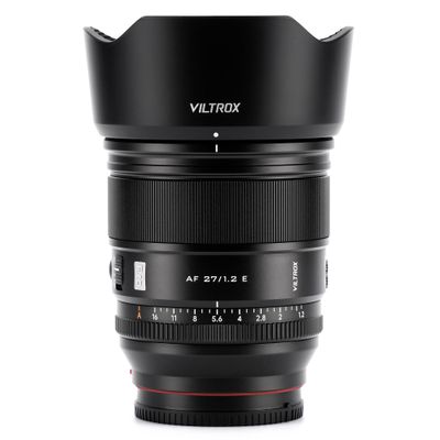 VILTROX 27mm f/1.2 E Pro Mount Lens,Auto Focus APS-C Prime Lens for Sony E-Mount Mirrorless Camera a7R a7IV a7RIII a7RIV a7RV A1 FX3 ZVE1 A7CII a6000 a6400 a6600 a6700 ZV-E10 FX30