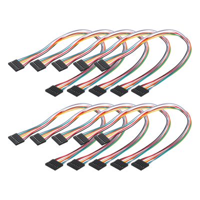 MECCANIXITY Female to Female 7Pin Breadboard Jumper Wire 2.54mm Pitch