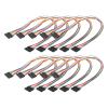 MECCANIXITY Female to Female 7Pin Breadboard Jumper Wire 2.54mm Pitch view 1