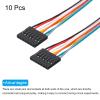 MECCANIXITY Female to Female 7Pin Breadboard Jumper Wire 2.54mm Pitch view 3