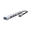 Q-BAIHE USB HUB Aluminum Alloy TYPEC 7-Port Splitter USB 1 Drag 7 Suitable for Laptops view 2