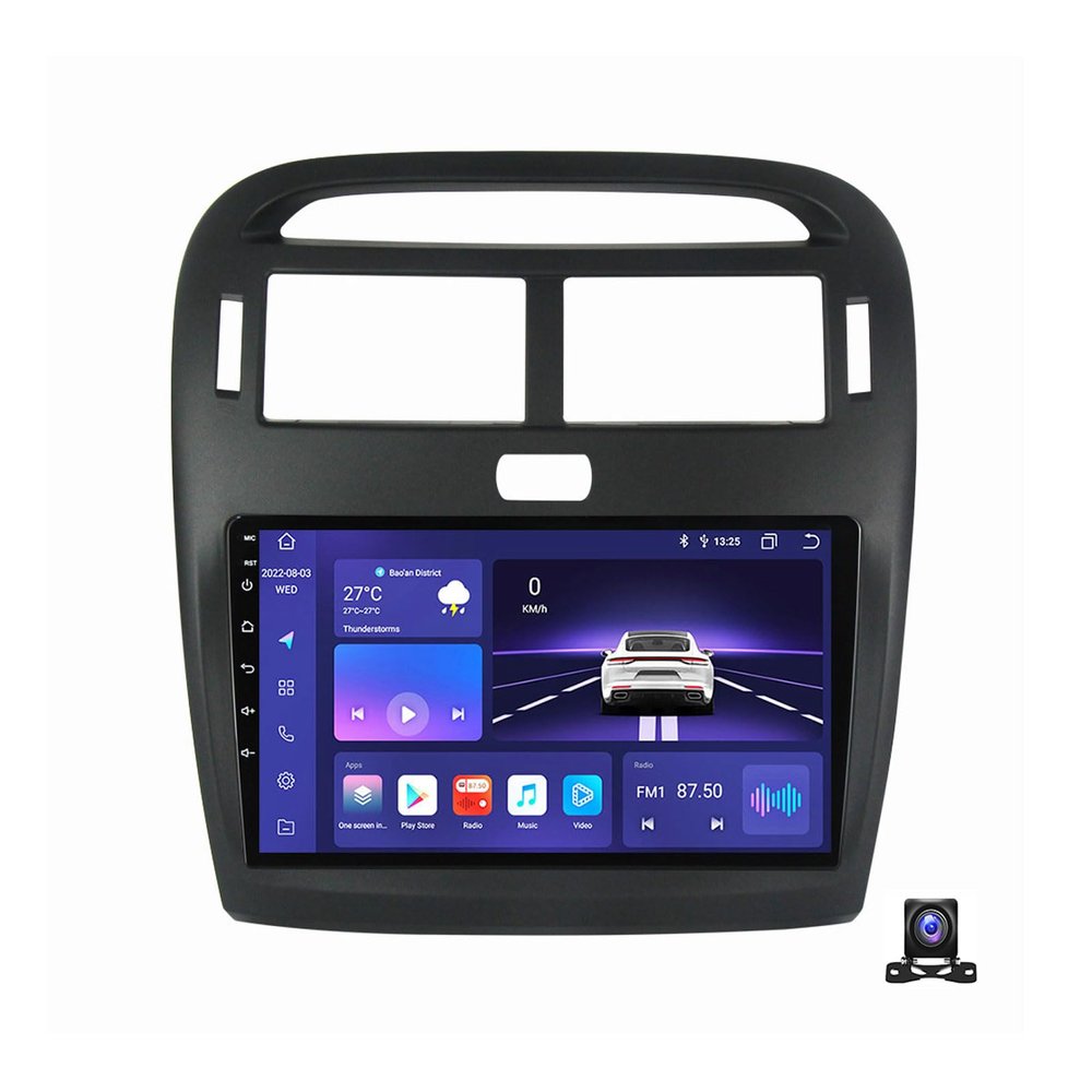 DEHIWI 9 Inch Android 12 Car Stereo Multimedia Car Radio for Lexus GS300 GS350 LS430 2004~2011 GPS Navigation MP5 Player with 4G/USB/RDS/DSP/Carplay/Auto+720P Backup Camera,A,8 Core M700S 8G+128G