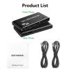 DAGIJIRD KVM Switch, 8K 2 in 1 Out 1 USB C KVM Switch 100W PD Charge Type C KVM Switch for 2 Laptop 1 Monitor view 3