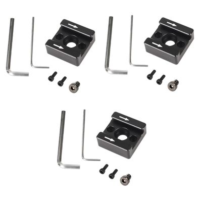 OSALADI 3sets Cold Shoe Extension Mount Flash Stand Adapter Hole for Camera Monitor Bracket