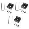OSALADI 3sets Cold Shoe Extension Mount Flash Stand Adapter Hole for Camera Monitor Bracket view 1
