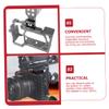 OSALADI 3sets Cold Shoe Extension Mount Flash Stand Adapter Hole for Camera Monitor Bracket view 3