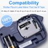 4 Black + 6 Color Compatible with Brother Ptouch M Tape 12mm 0.47'' 1/2'' M-K231 M-K131 M-K431 M-K531 M-K631 M-K731 M-335 Label Tape for Brother PTouch PTM95 PT-65 PT-70 PT-70bm PT-45 Label Maker view 4