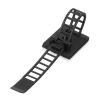 uxcell 100pcs Adhesive Cable Clips, Adjustable Nylon Cable Cord Organizer Cable Management Clips Cable Clamps for Desk Car Home and Office (Black, 88mm/3.46") view 4