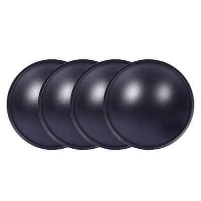 Tong Gu 4Pcs Speaker Dust Cap Subwoofer Plastic Dome Coil Cover Repair (Black, 1.4 in/35 mm)