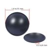 Tong Gu 4Pcs Speaker Dust Cap Subwoofer Plastic Dome Coil Cover Repair (Black, 1.4 in/35 mm) view 2