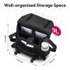 ULANZI Sling Camera Case with Tripod Holder, Small Compact Camera Tactical Shoulder Bags for DSLR/SLR/Mirrorless Cameras, Water-Resistant Crossbody Bag Women Men, Black BC08 view 2